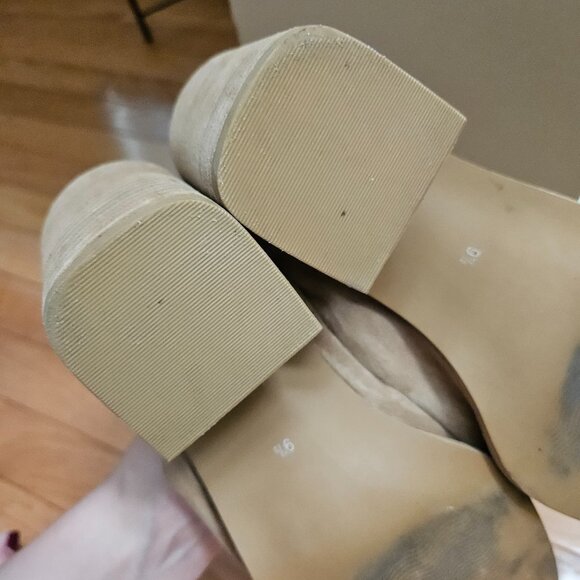 Steve Madden Open Toe Heels - Picture 6 of 7